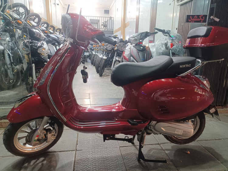 موتور سیکلت نیکتاز GT 160CC طرح وسپا اسکوتری 1404