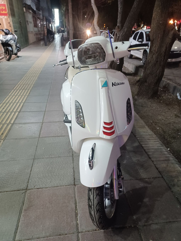 موتور سیکلت نیکتاز GT 160CC طرح وسپا اسکوتری 1404
