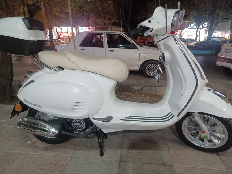 موتور سیکلت نیکتاز GT 160CC طرح وسپا اسکوتری 1405