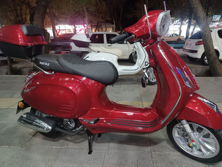 موتور سیکلت نیکتاز GT 160CC طرح وسپا اسکوتری 1405
