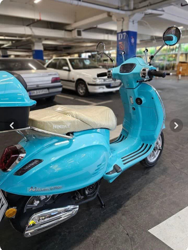 موتور سیکلت نیکتاز GT 160CC طرح وسپا اسکوتری 1405 ترمزABS