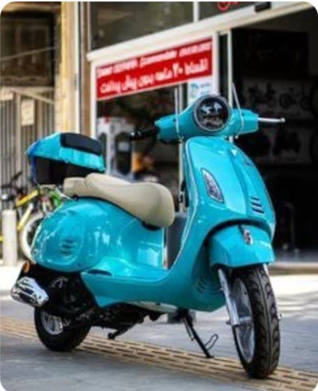 موتور سیکلت نیکتاز GT 160CC طرح وسپا اسکوتری 1405 ترمزABS