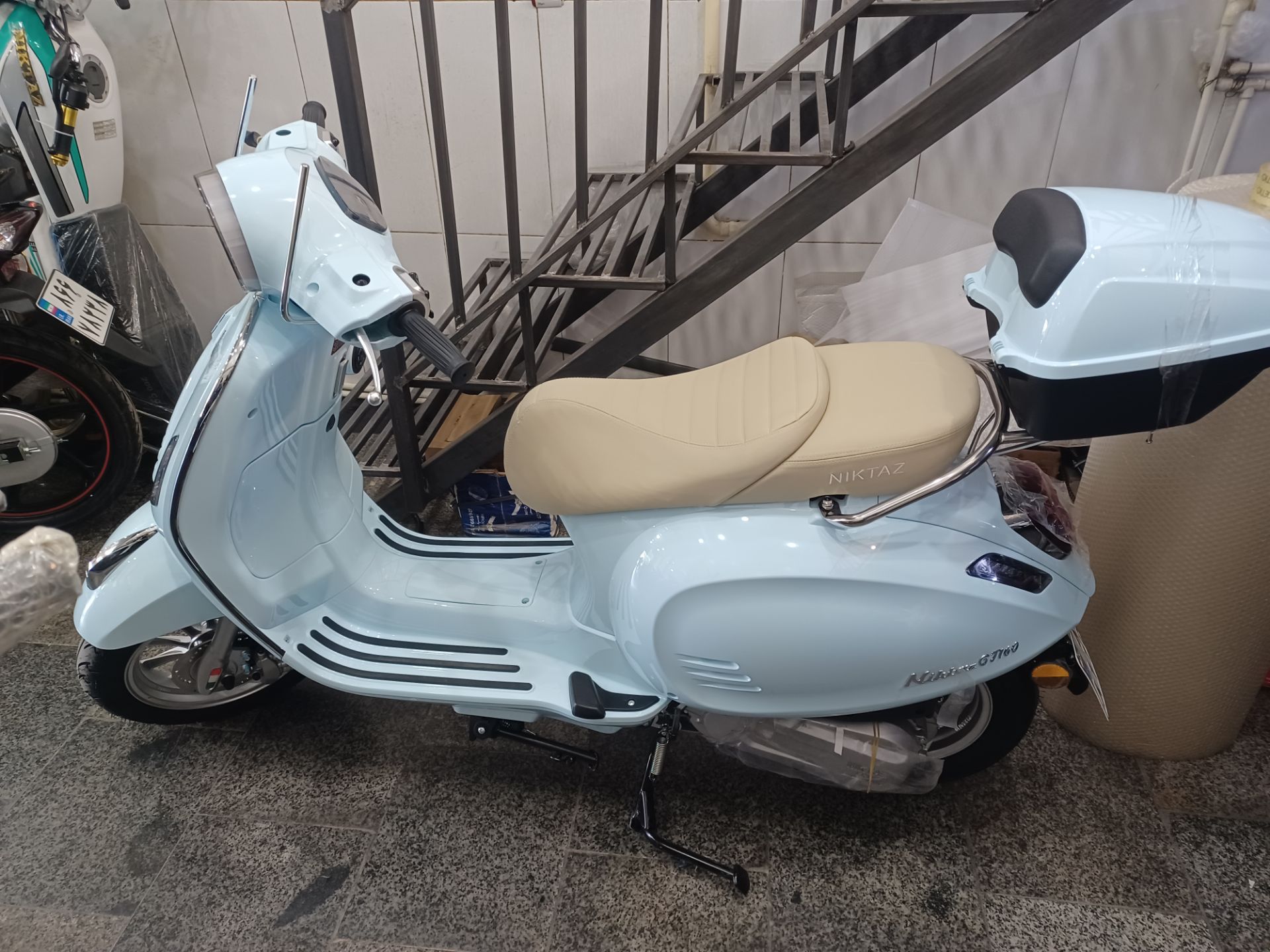 موتور سیکلت نیکتاز GT 160CC طرح وسپا اسکوتری 1405 ترمزABS
