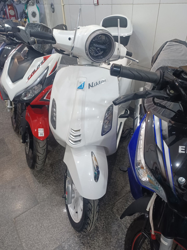 موتور سیکلت نیکتاز GT 160CC طرح وسپا اسکوتری 1405 ترمزABS