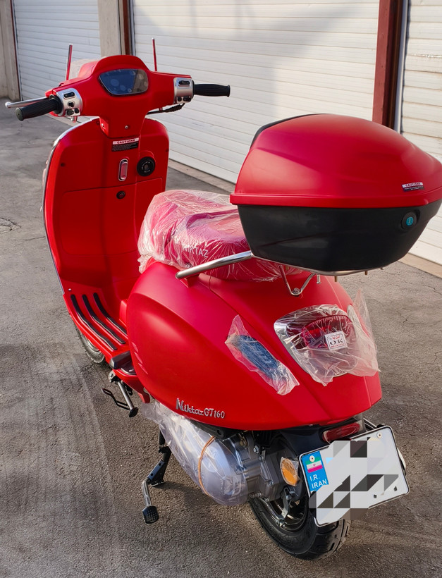 موتور سیکلت نیکتاز GT 160CC طرح وسپا اسکوتری 1405 ترمزABS