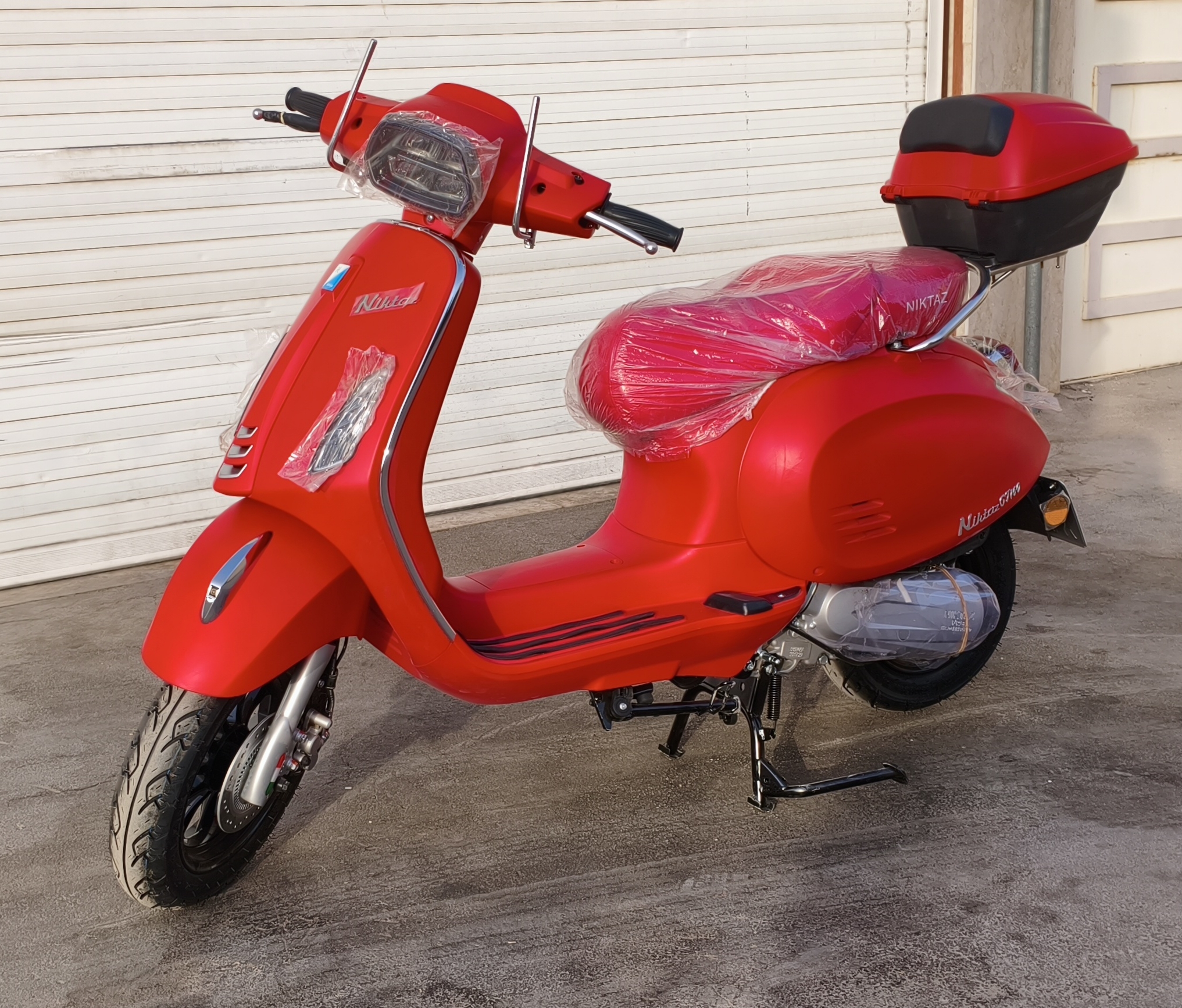 موتور سیکلت نیکتاز GT 160CC طرح وسپا اسکوتری 1405 ترمزABS
