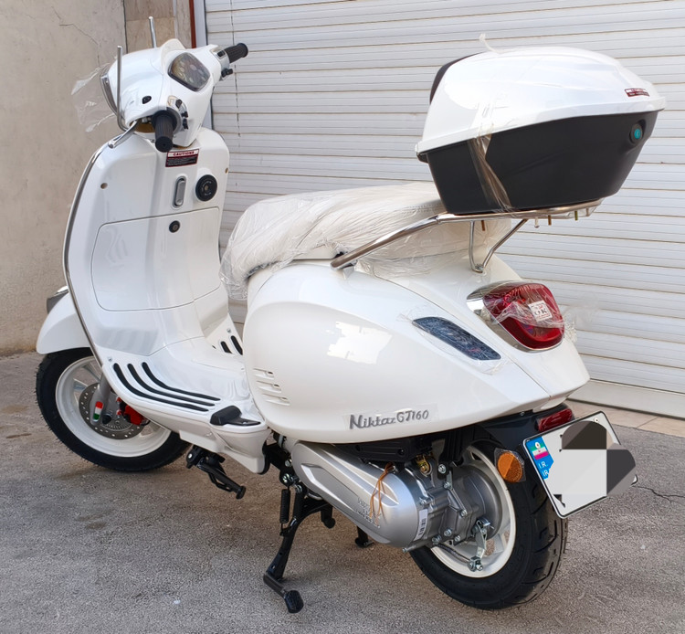 موتور سیکلت نیکتاز GT 160CC طرح وسپا اسکوتری 1405 ترمزABS