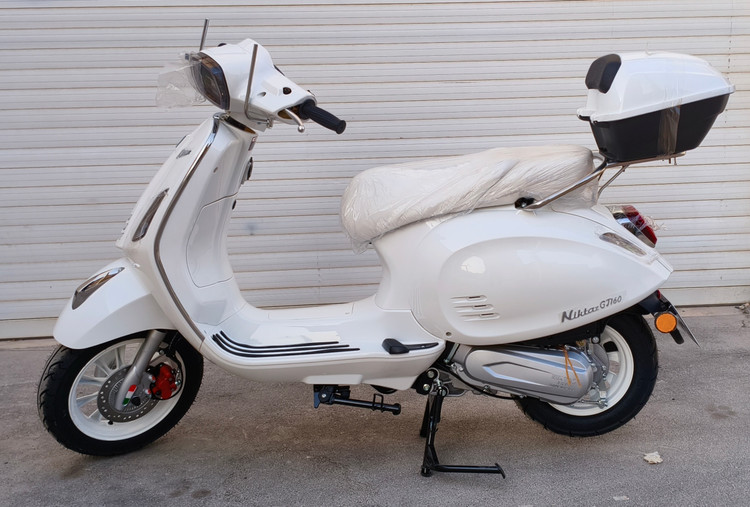 موتور سیکلت نیکتاز GT 160CC طرح وسپا اسکوتری 1405 ترمزABS