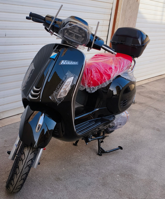موتور سیکلت نیکتاز GT 160CC طرح وسپا اسکوتری 1405 ترمزABS