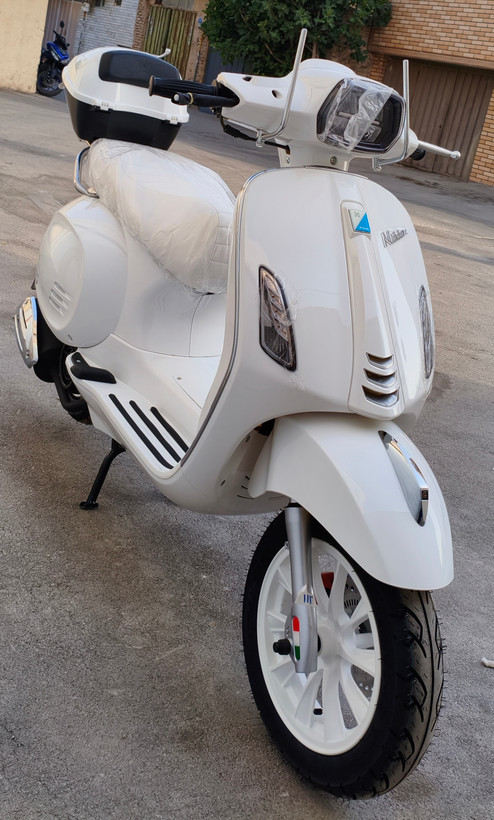 موتور سیکلت نیکتاز GT 160CC طرح وسپا اسکوتری 1405 ترمزABS
