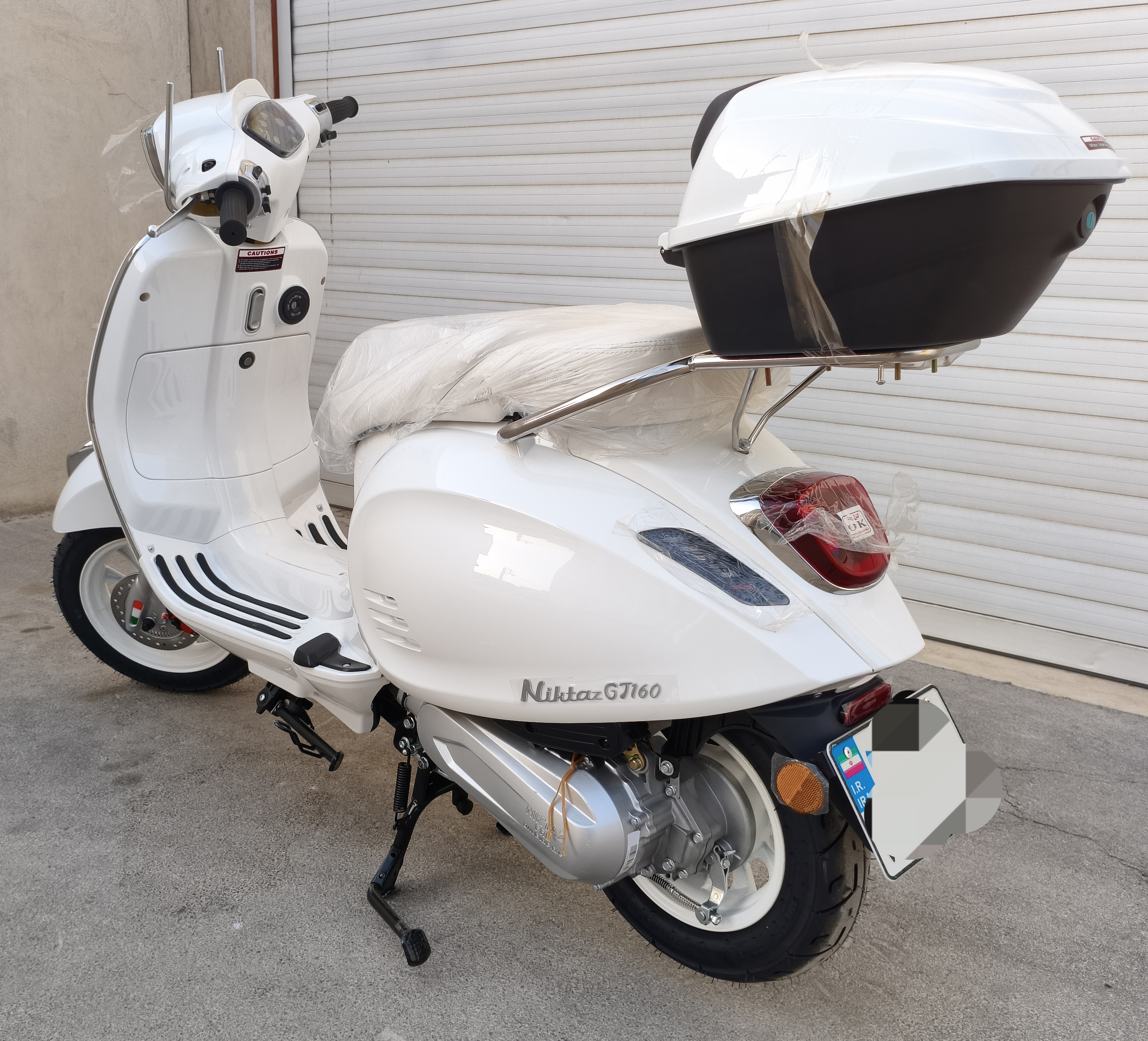 موتور سیکلت نیکتاز GT 160CC طرح وسپا اسکوتری 1405 ترمزABS