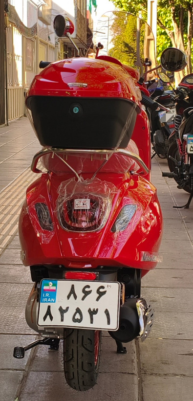 موتور سیکلت نیکتاز GT 160CC طرح وسپا اسکوتری 1405 ترمزABS