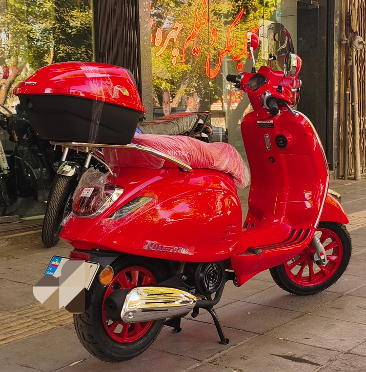 موتور سیکلت نیکتاز GT 160CC طرح وسپا اسکوتری 1405 ترمزABS