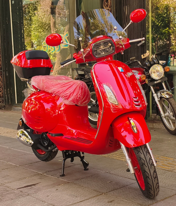 موتور سیکلت نیکتاز GT 160CC طرح وسپا اسکوتری 1405 ترمزABS