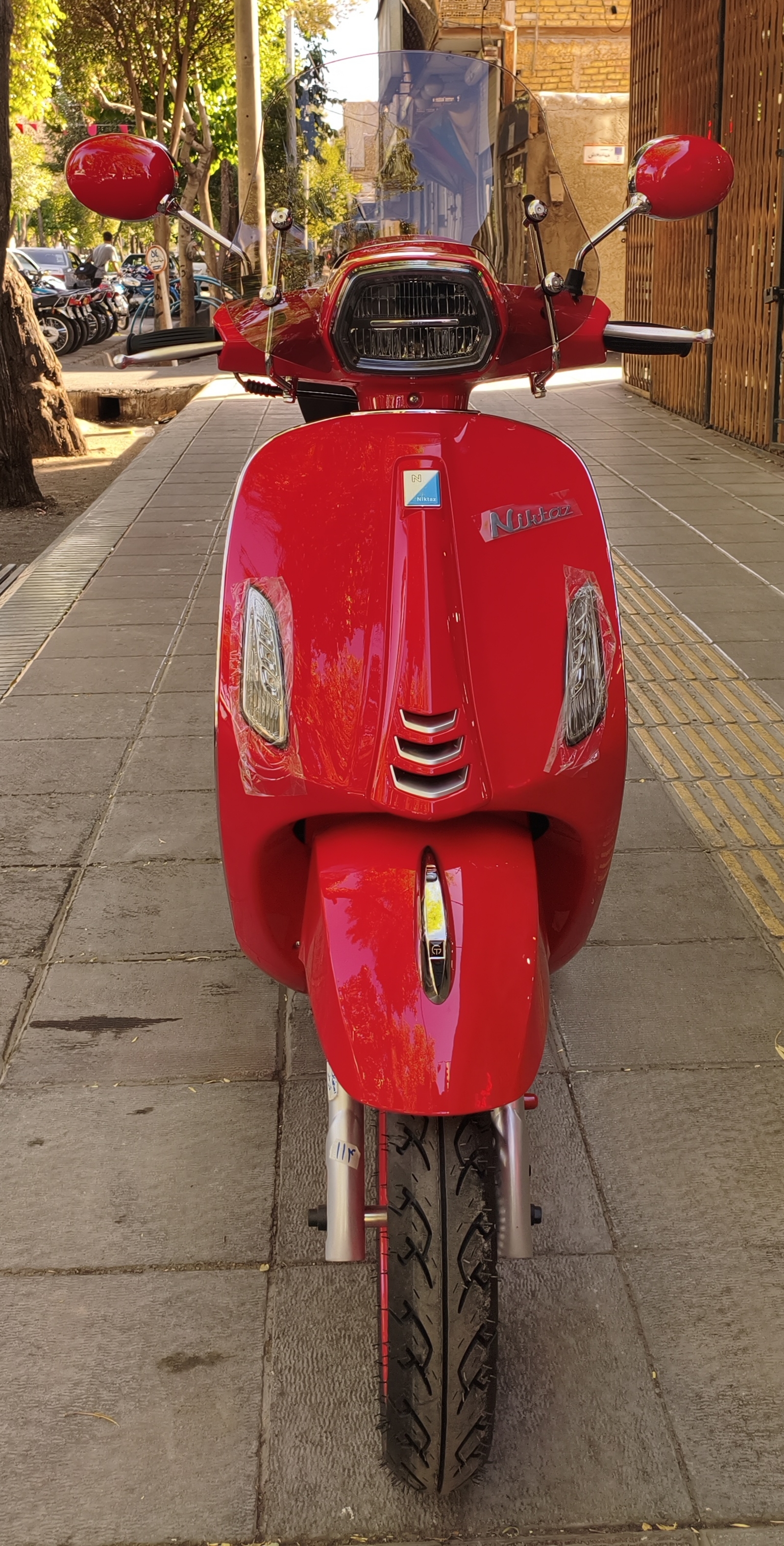 موتور سیکلت نیکتاز GT 160CC طرح وسپا اسکوتری 1405 ترمزABS