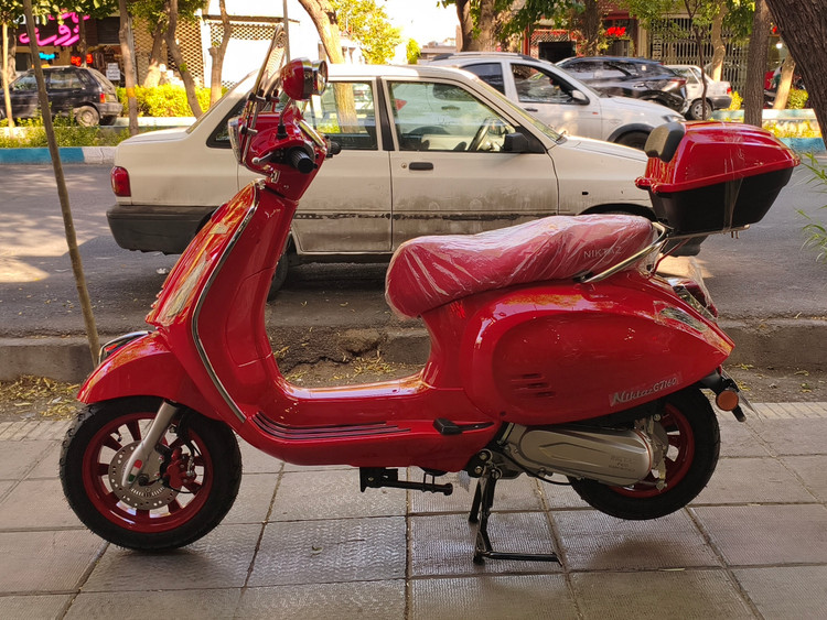 موتور سیکلت نیکتاز GT 160CC طرح وسپا اسکوتری 1405 ترمزABS