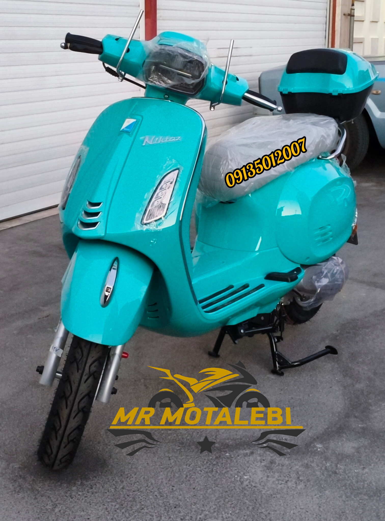 موتور سیکلت نیکتاز GT 160CC طرح وسپا اسکوتری 1405 ترمزABS