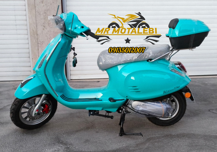 موتور سیکلت نیکتاز GT 160CC طرح وسپا اسکوتری 1405 ترمزABS