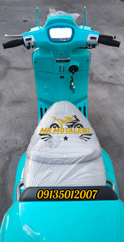 موتور سیکلت نیکتاز GT 160CC طرح وسپا اسکوتری 1405 ترمزABS