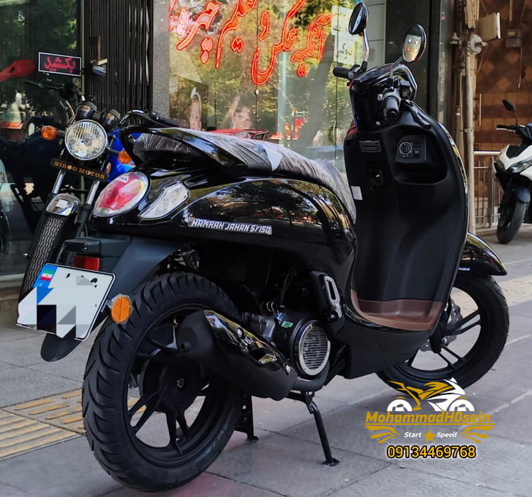 اسکوپی همراه سیکلت جهان 150SY سی سی ترمز ABS