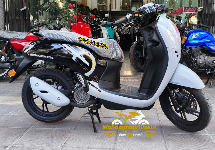 اسکوپی همراه سیکلت جهان 150SY سی سی ترمز ABS