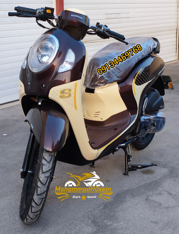 اسکوپی همراه سیکلت جهان 150SY سی سی ترمز ABS