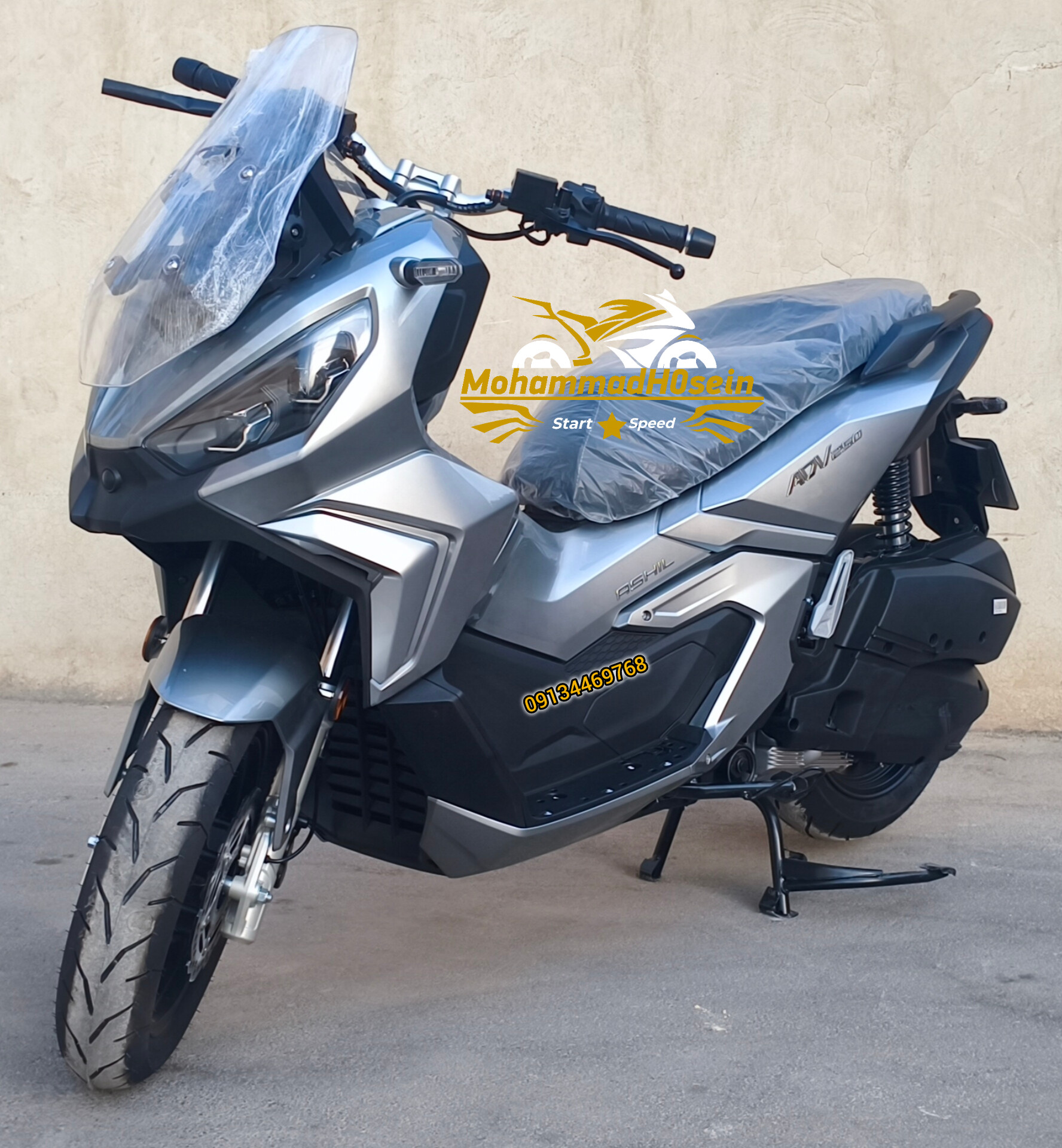 موتور سیکلت آشیل ADV 250مدل 1405 ترمز ABS فول